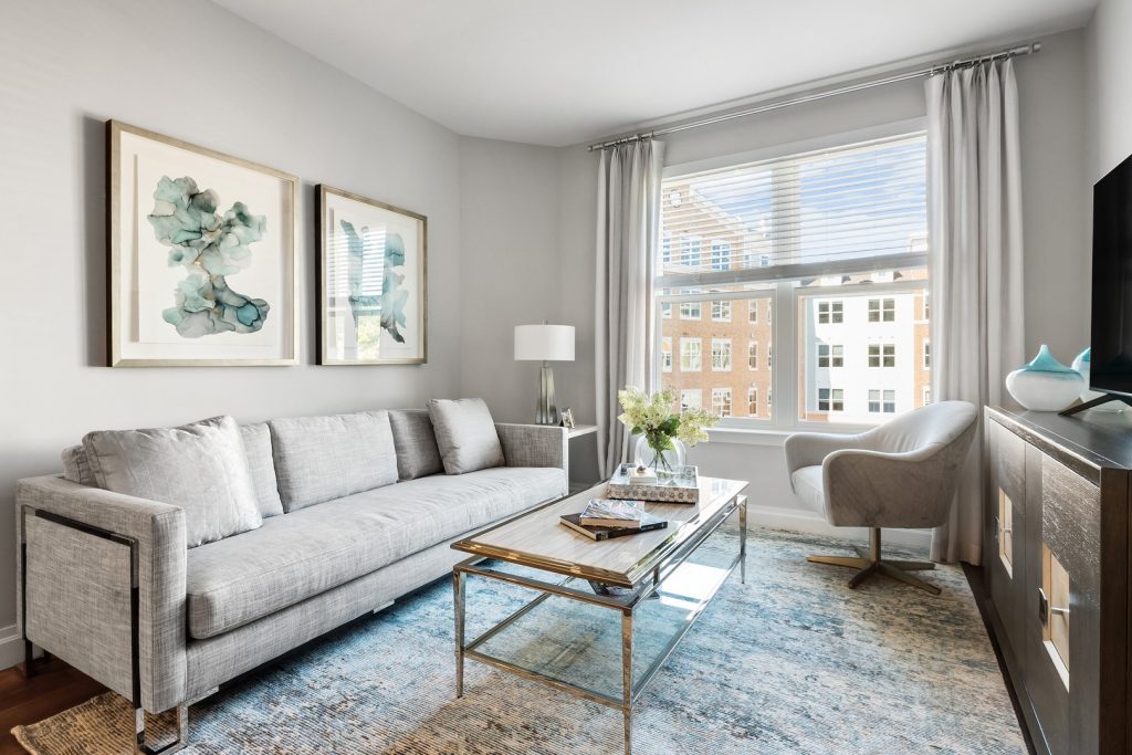 Living room interior.